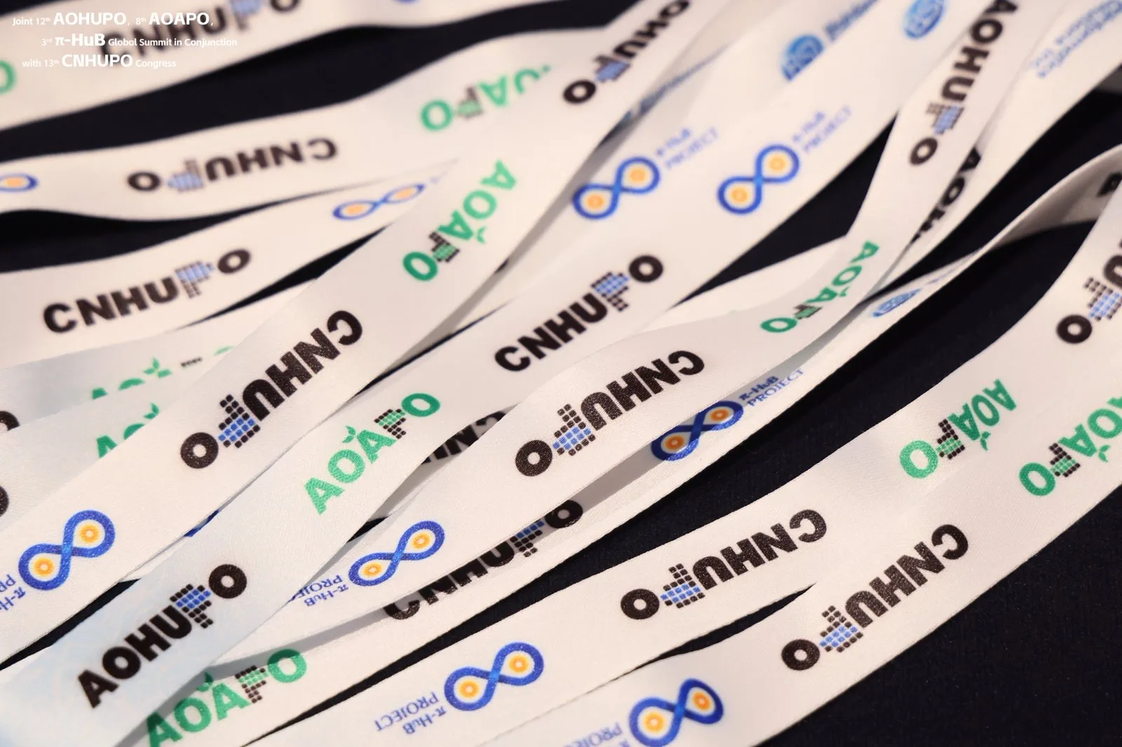 Lanyards at the 12th AOHUPO conference in 2025